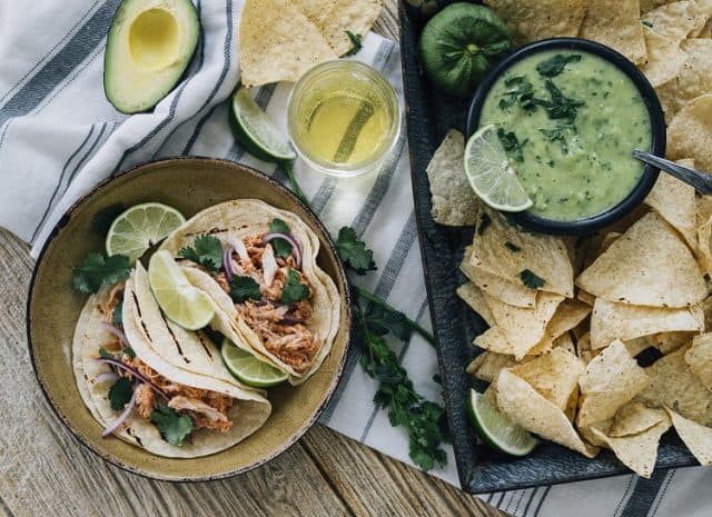 Cider Recipes Chicken Tacos with Salsa Verde_1 cider chicken taco recipe